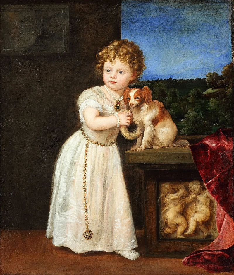Portrait of Clarissa Strozzi - Titian