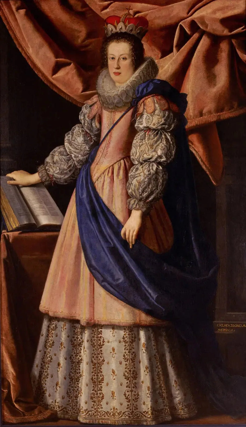 Portrait of Claudia de' Médicis - Lorenzo Lippi