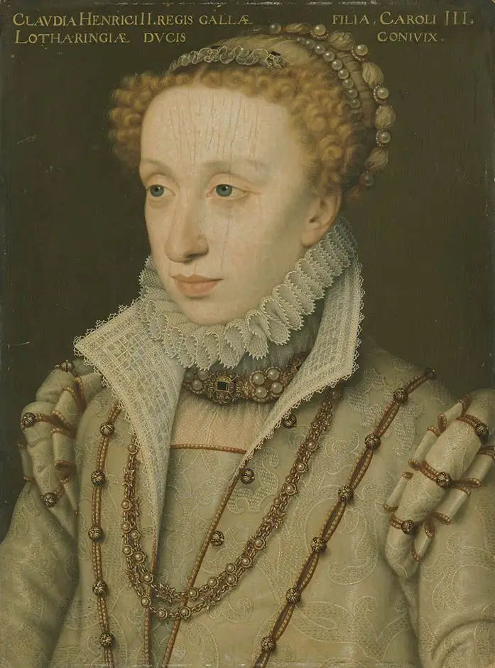 Portrait of Claudia de Valois (1547-1575) - François Clouet