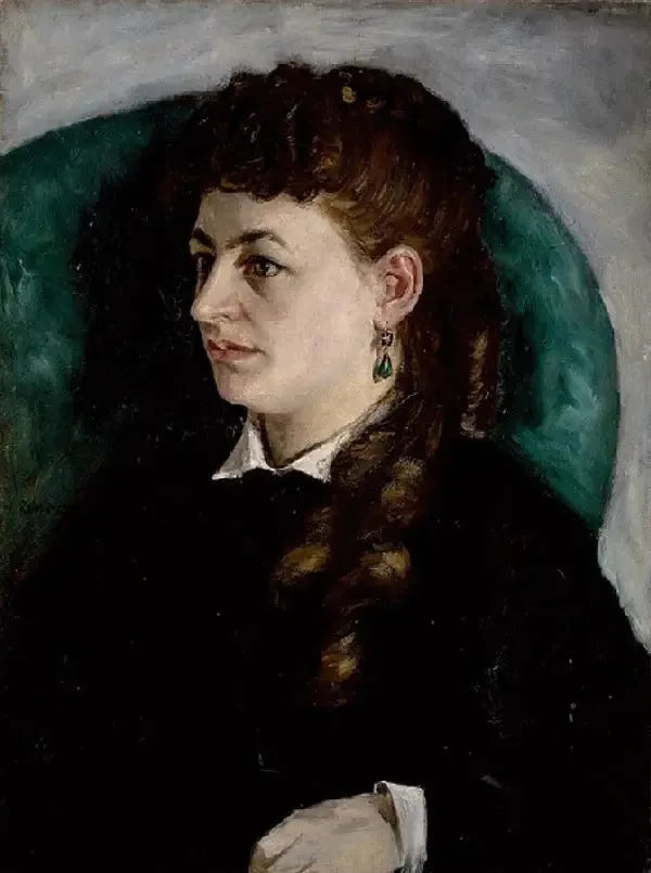 Portrait of Clémence Tréhot, known as Mme Jules Le Cœur - Pierre-Auguste Renoir