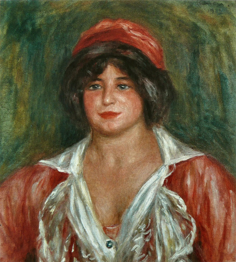 Portrait of Colonna Romano - Pierre-Auguste Renoir