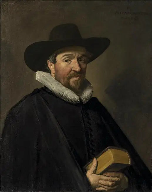 Portrait of Conradus Vietor (1588-1657) - Frans Hals