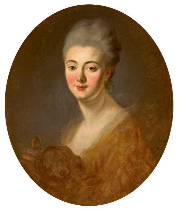 Portrait of Constance de Lowendal, Countess Turpin de Crissé - Jean-Honoré Fragonard