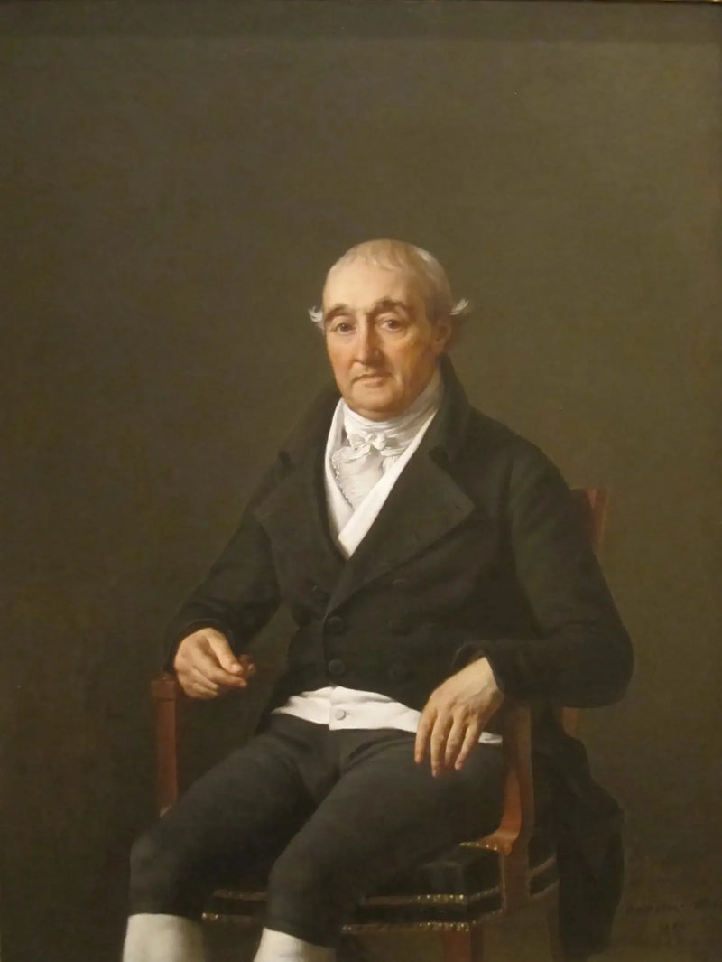 Portrait of Cooper Penrose - Jacques-Louis David