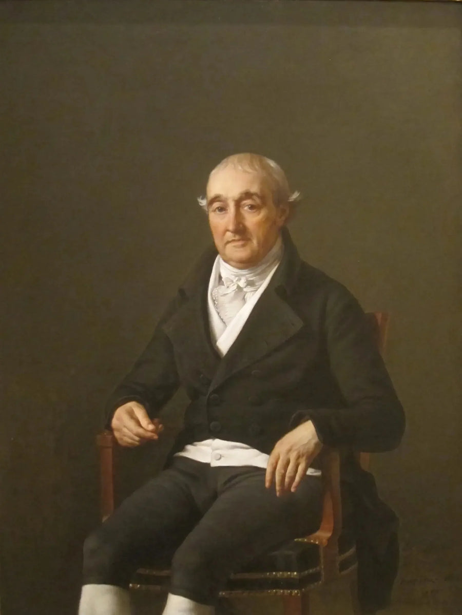 Portrait of Cooper Penrose - Jacques-Louis David