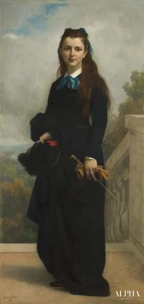 Portrait de Cornelia Lyman Warren - Alexandre Cabanel Reproductions de tableaux à la peinture à l’huile