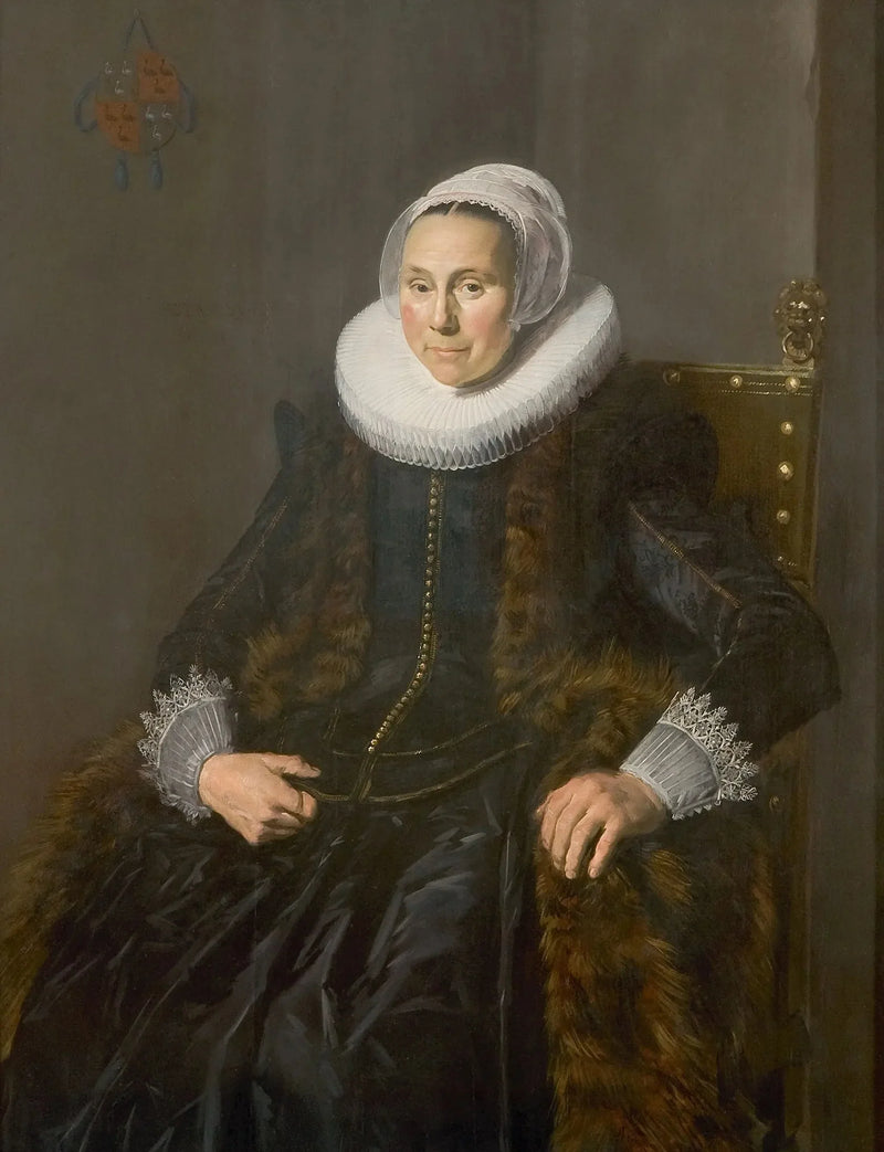 Portrait of Cornelia Voogt - Frans Hals
