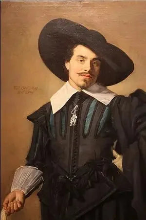 Portrait de Cornelis Coning - Frans Hals image 1 reproduction de peinture à l’huile