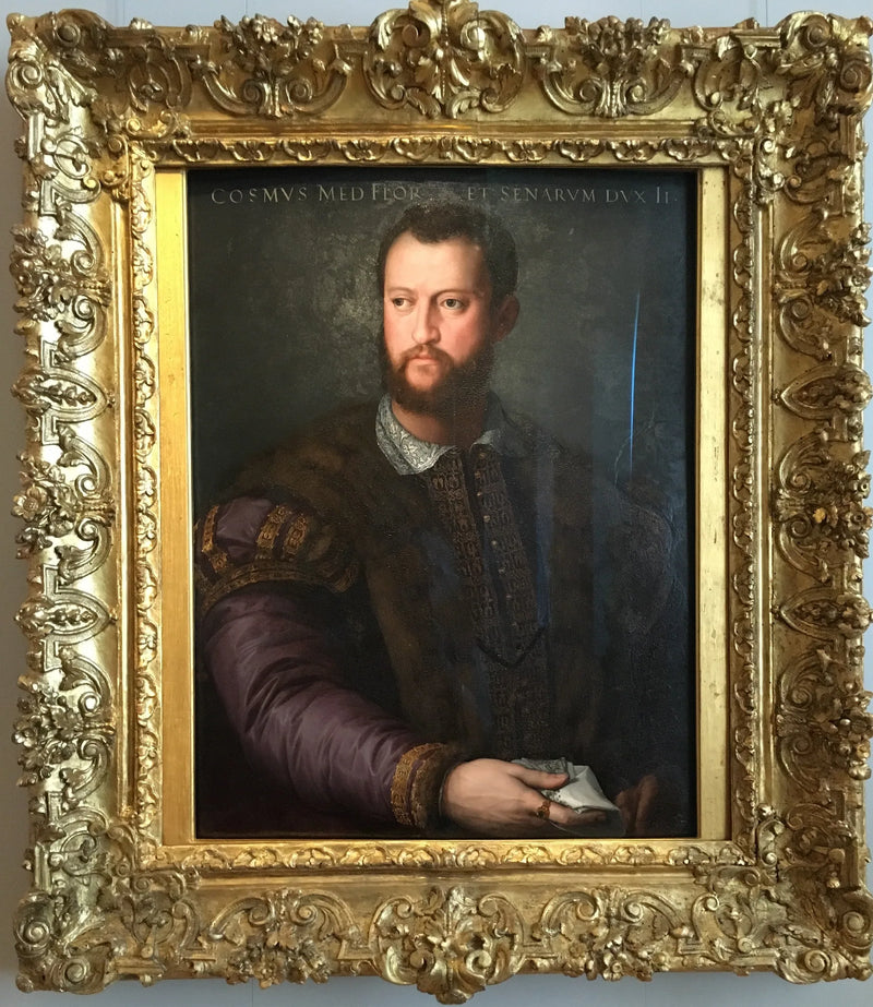 Portrait of Cosimo I de' Medici. - Bronzino