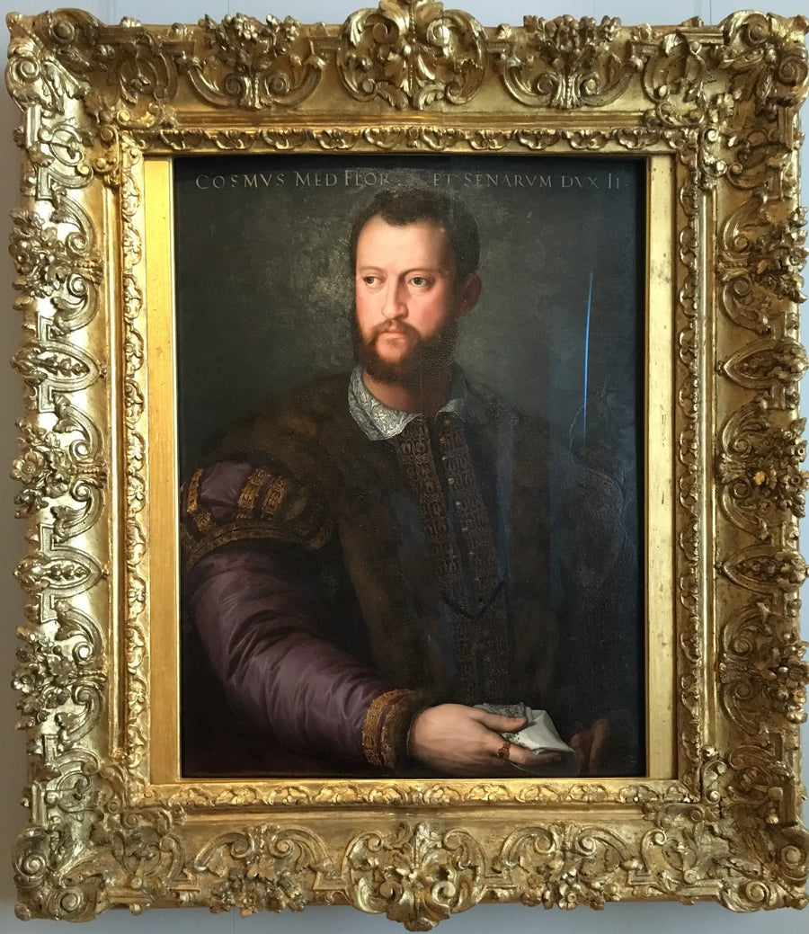 Portrait of Cosimo I de' Medici. - Bronzino