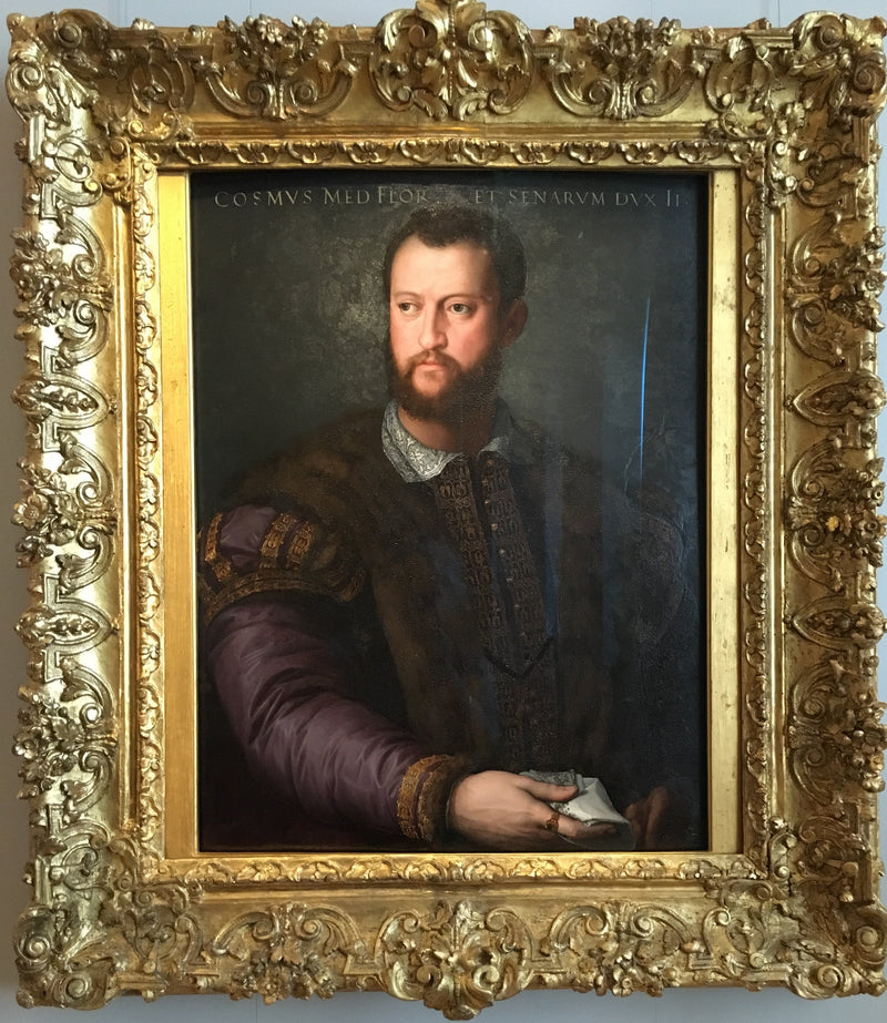 Portrait of Cosimo I de' Medici. - Bronzino