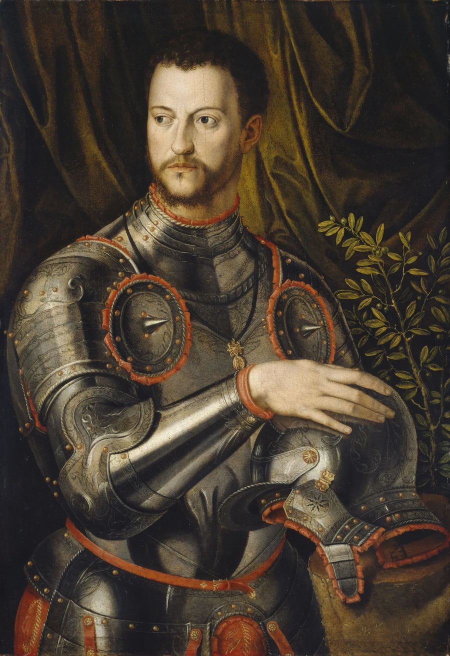 Portrait of Cosimo I de' Medici, Grand Duke of Tuscany - Bronzino