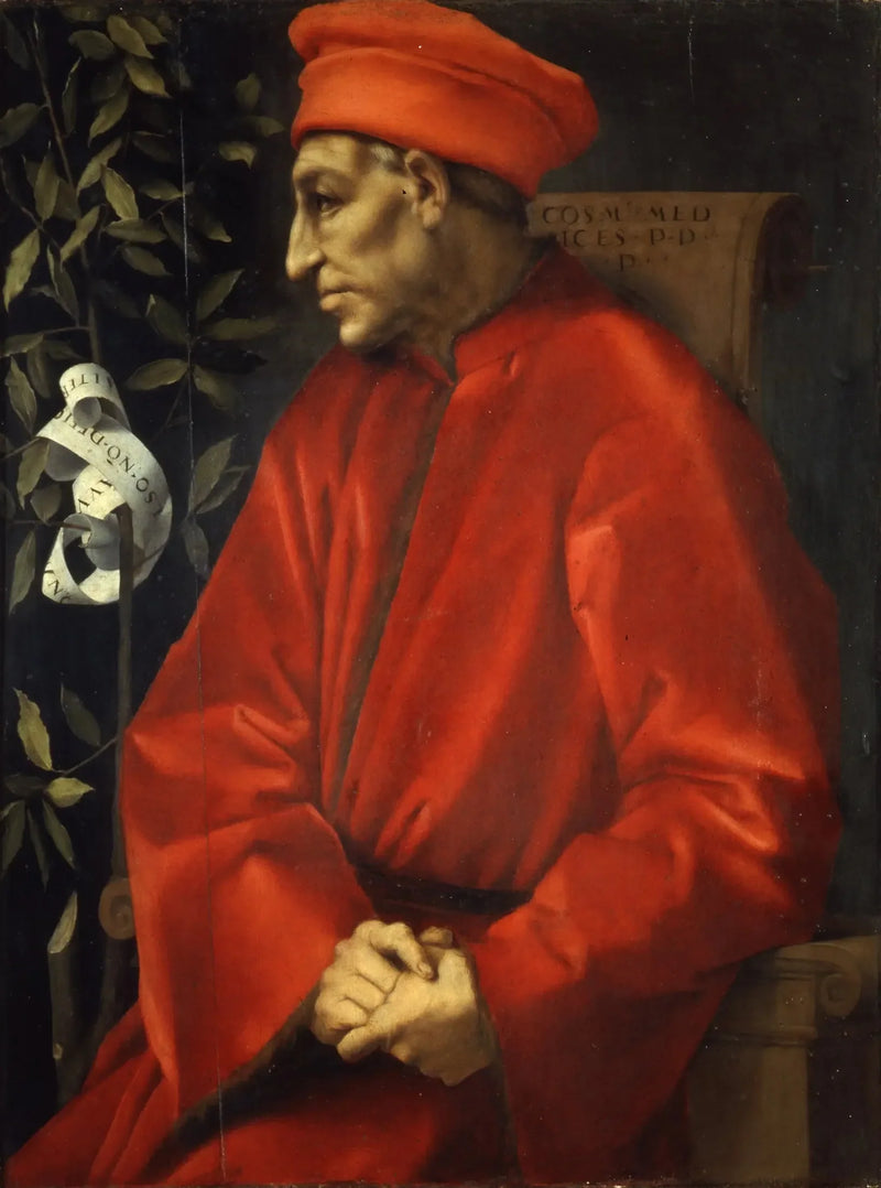 Portrait of Cosme the Elder - Pontormo