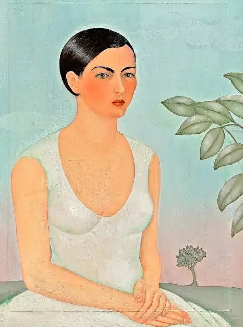 Portrait of Cristina, my sister - Frida Kahlo