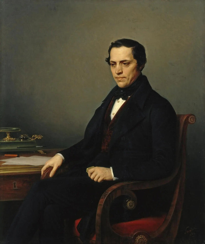 Portrait of D.E. Benardaki - Charles de Steuben
