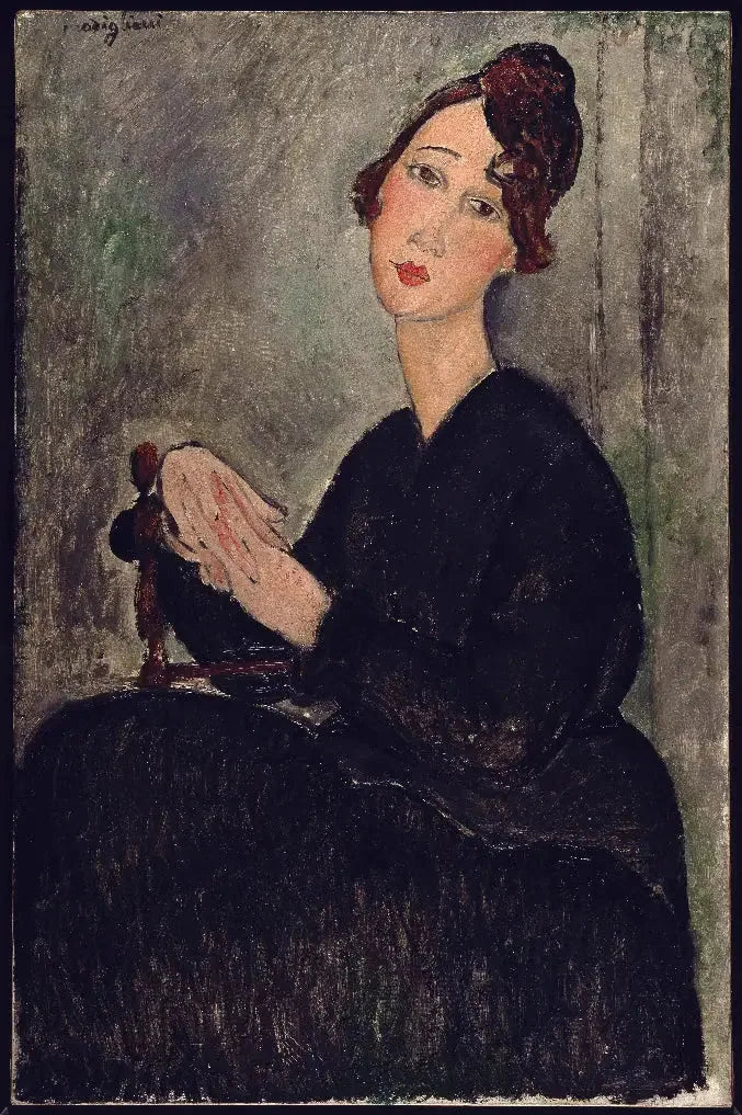 Portrait of Dédie - Amedeo Modigliani