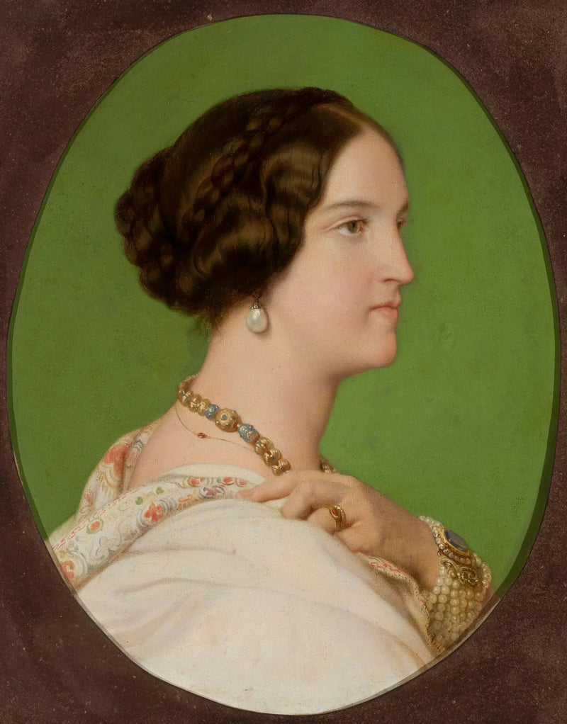 Portrait of Delfina Potocka (1807-1877) - Paul Delaroche