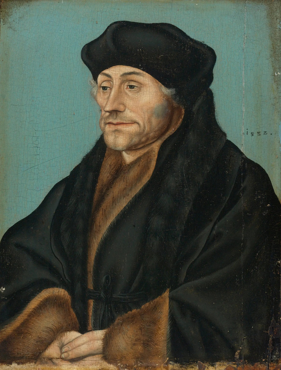 Portrait of Desiderius Erasmus - Lucas Cranach the Elder