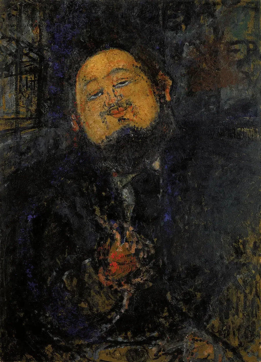 Portrait of Diego Rivera - Amedeo Modigliani