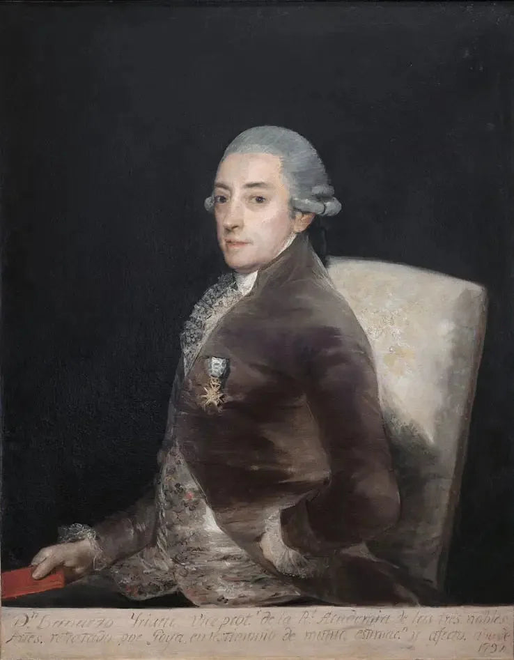 Portrait of Don Bernardo Iriarte - Francisco de Goya