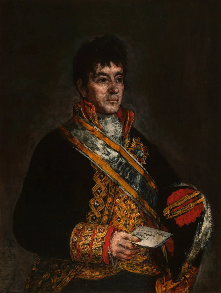 Portrait of Don Miguel De Lardizabal - Francisco de Goya