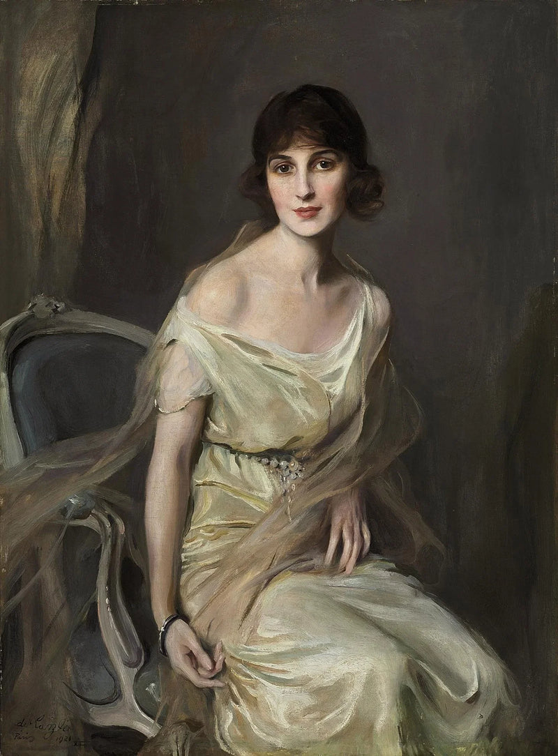 Portrait of Doña María Mercedes de Alvear - Philip de László