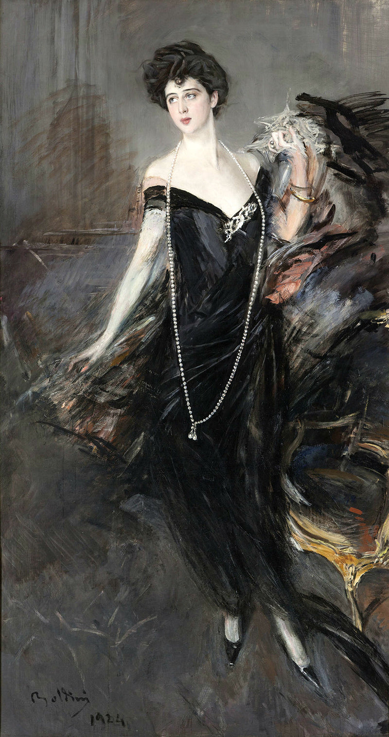 Portrait of Donna Franca Florio - Giovanni Boldini
