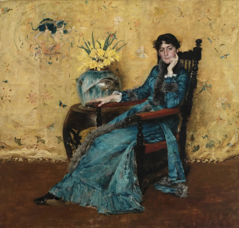 Portrait of Dora Wheeler - William Merritt Chase