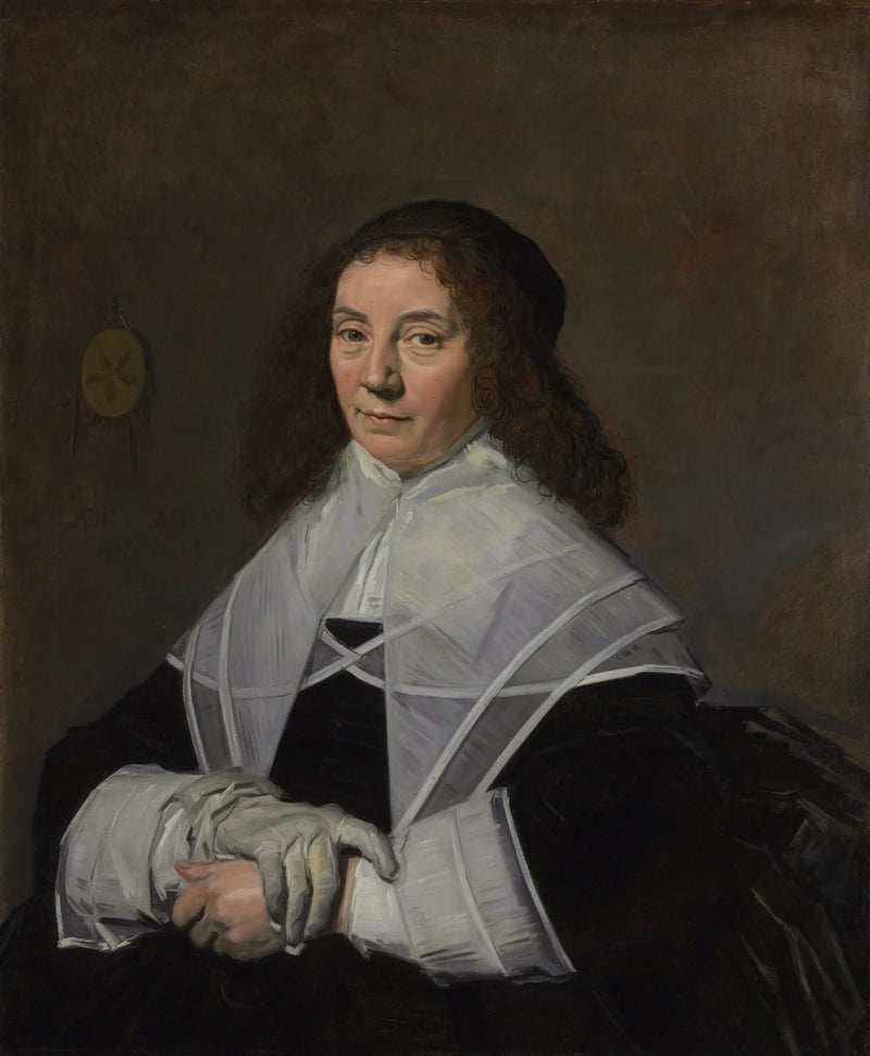 Portrait of Dorothée Berck - Frans Hals