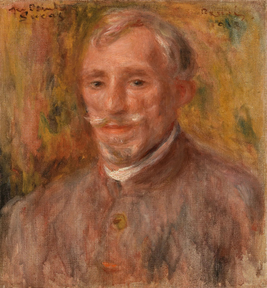 Portrait of Félix Hippolyte-Lucas - Pierre-Auguste Renoir