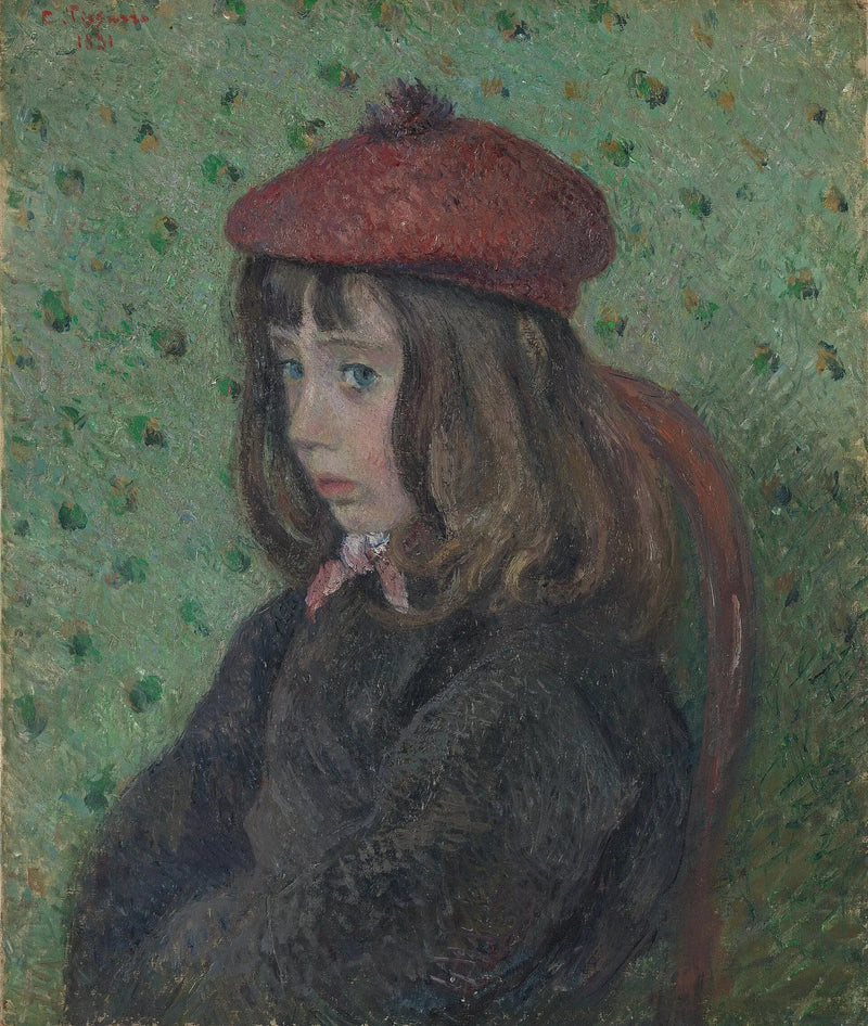 Portrait of Félix Pissarro - Camille Pissarro
