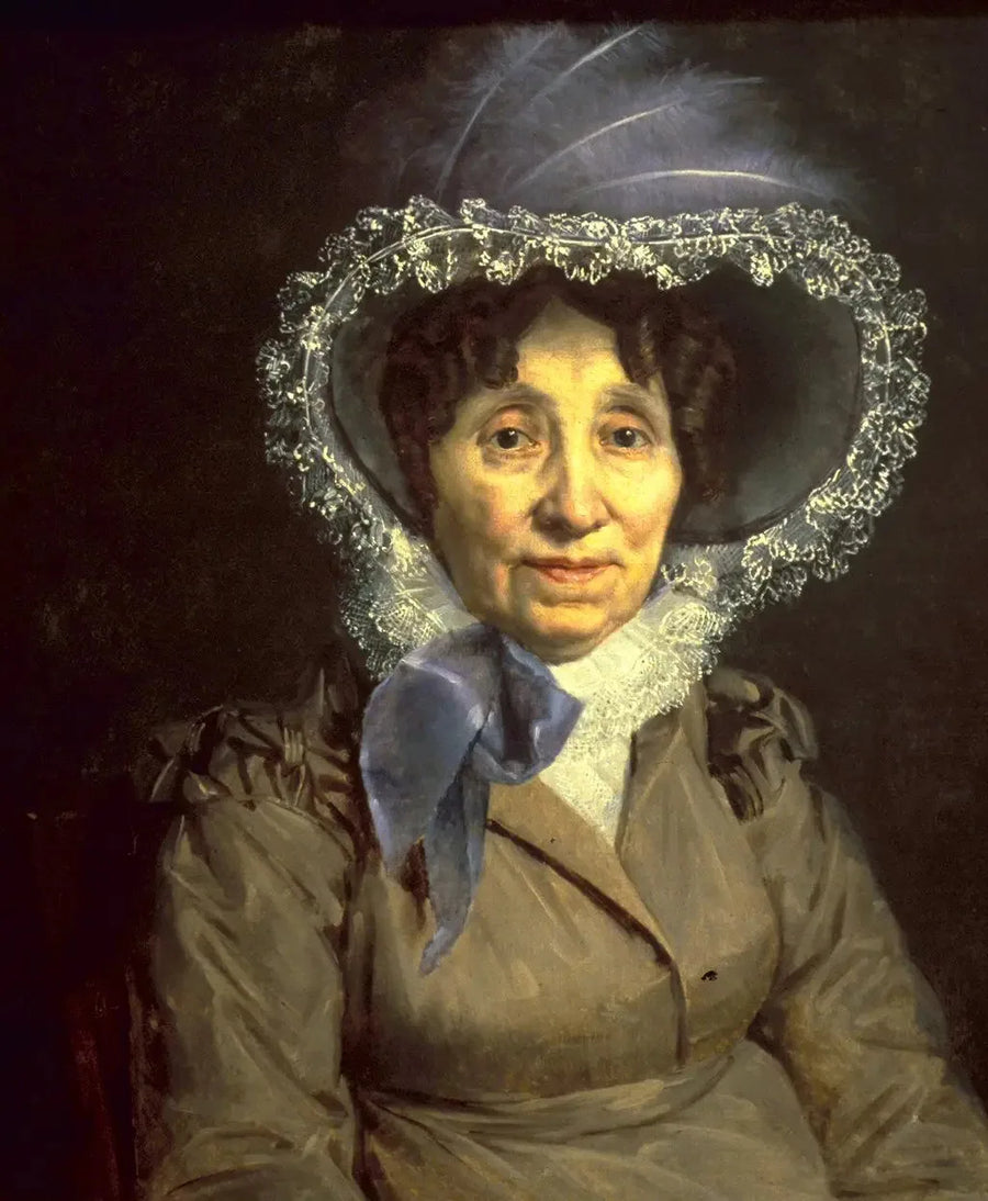 Portrait of an Elderly Woman - Jacques-Louis David