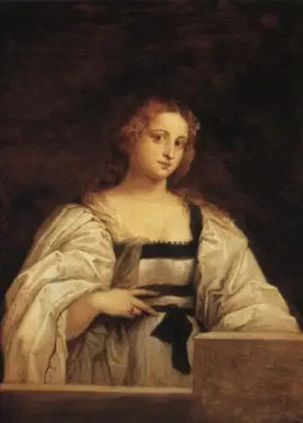 Portrait of a woman - David Teniers the Younger