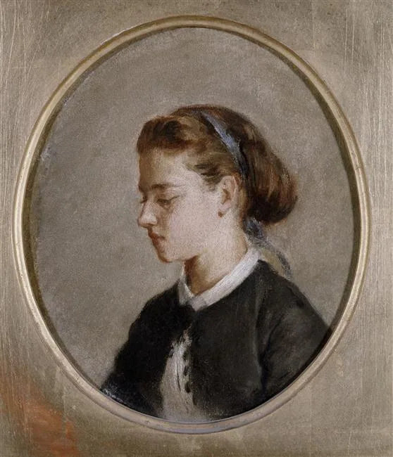 Portrait of a woman - Eva Gonzalès