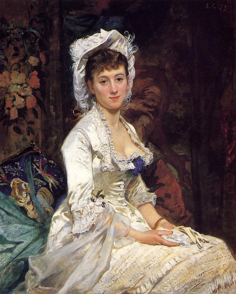 Portrait of a Woman - Eva Gonzalès