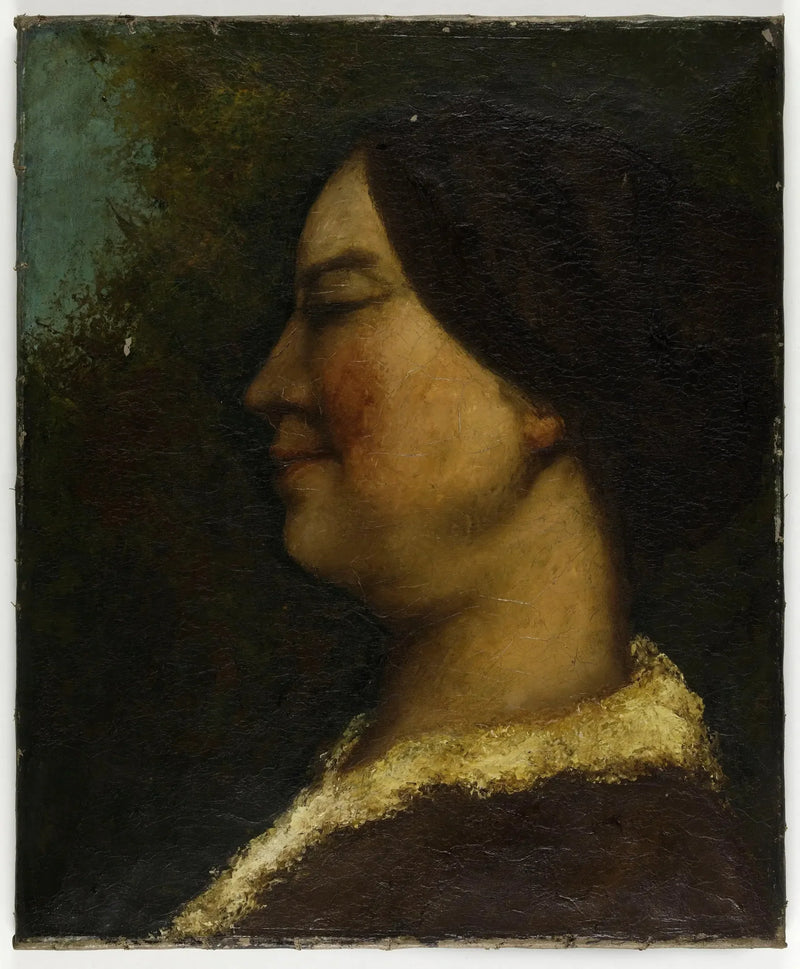 Portrait of a Woman - Gustave Courbet
