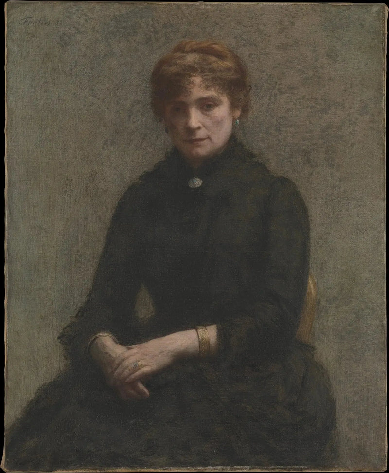 Portrait of a Woman - Henri Fantin-Latour