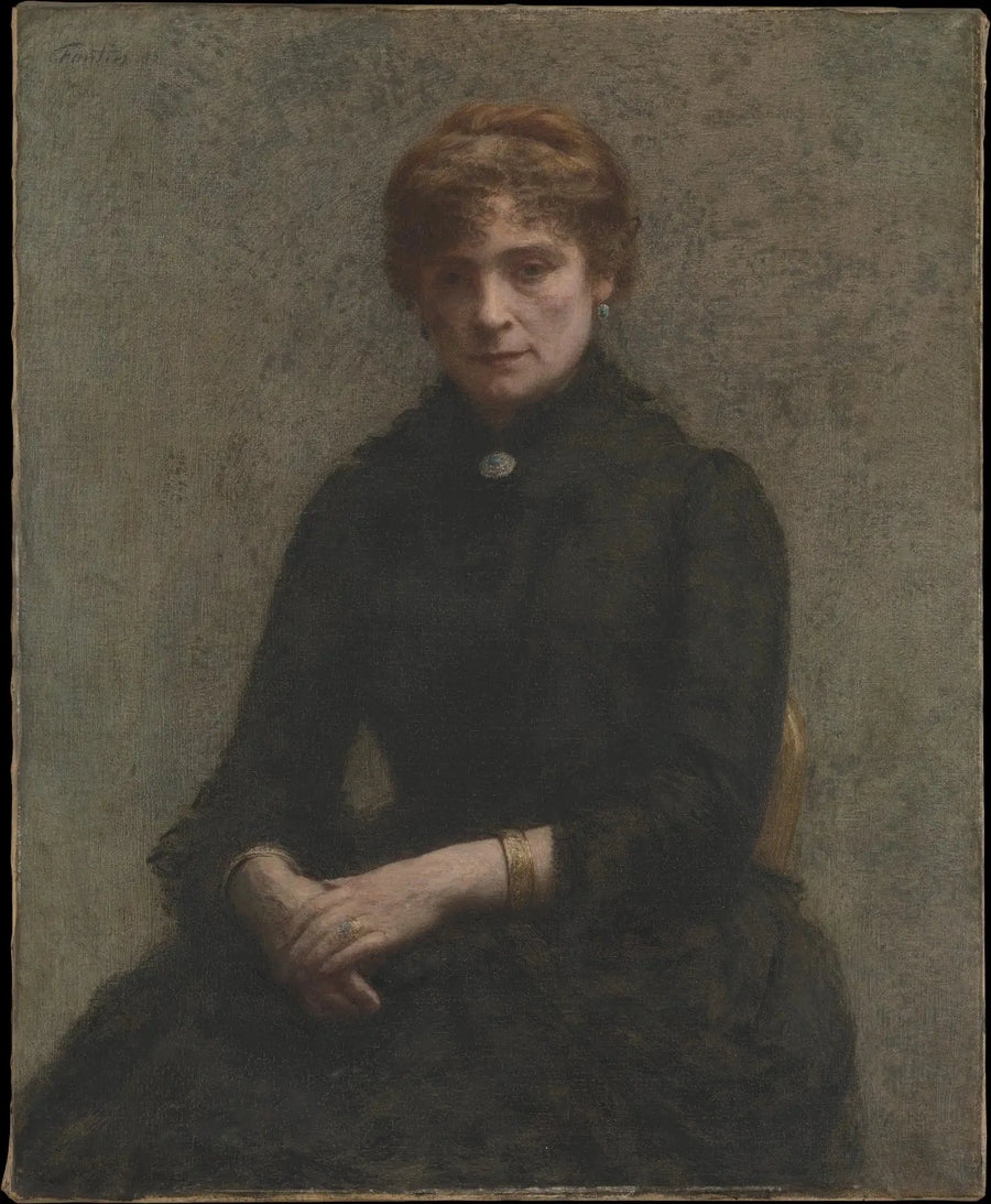 Portrait of a Woman - Henri Fantin-Latour