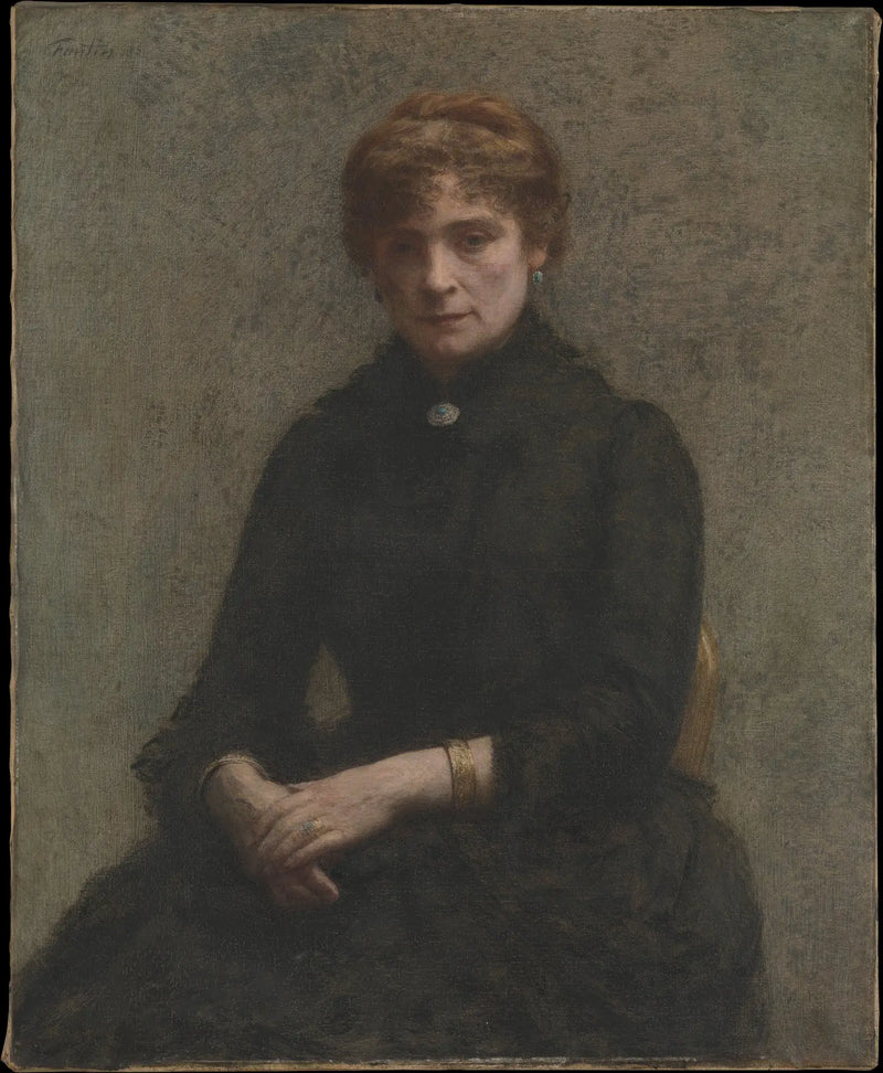 Portrait of a Woman - Henri Fantin-Latour