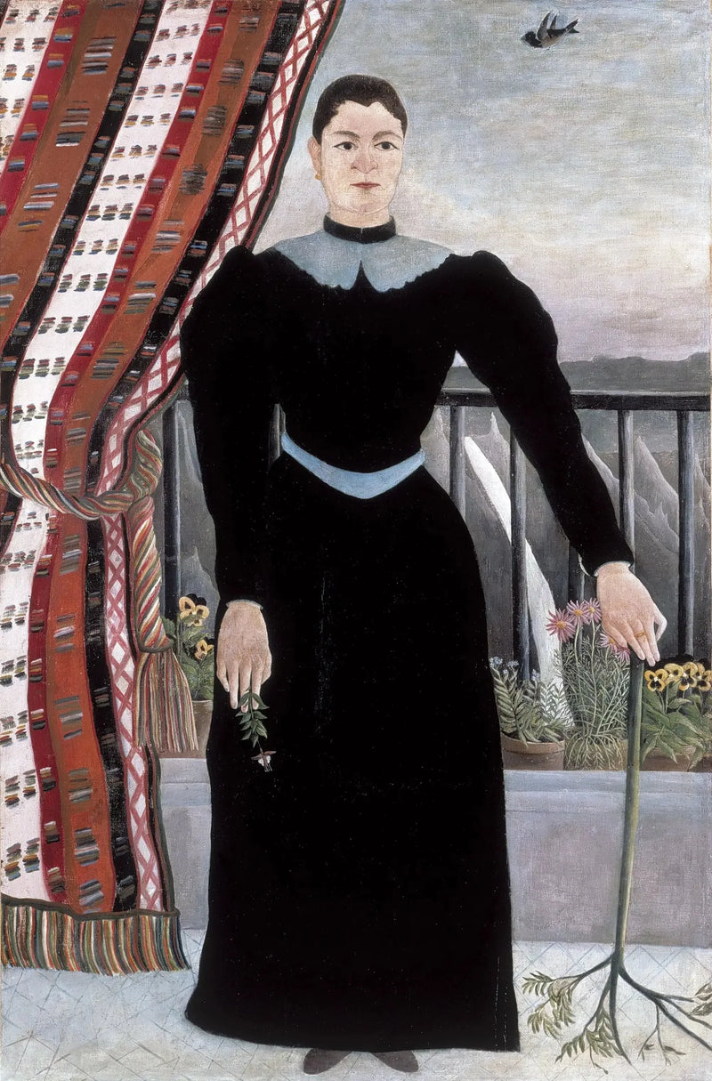 Portrait of a woman - Henri Rousseau