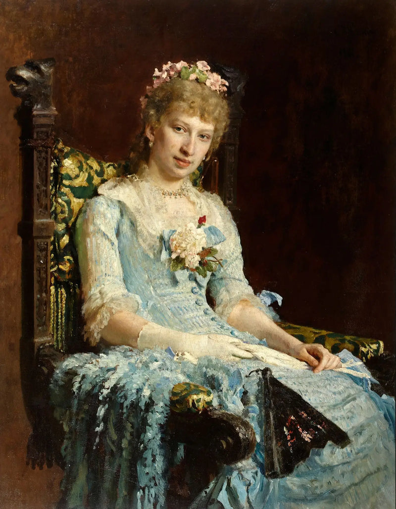 Portrait of a woman - Ilya Repin