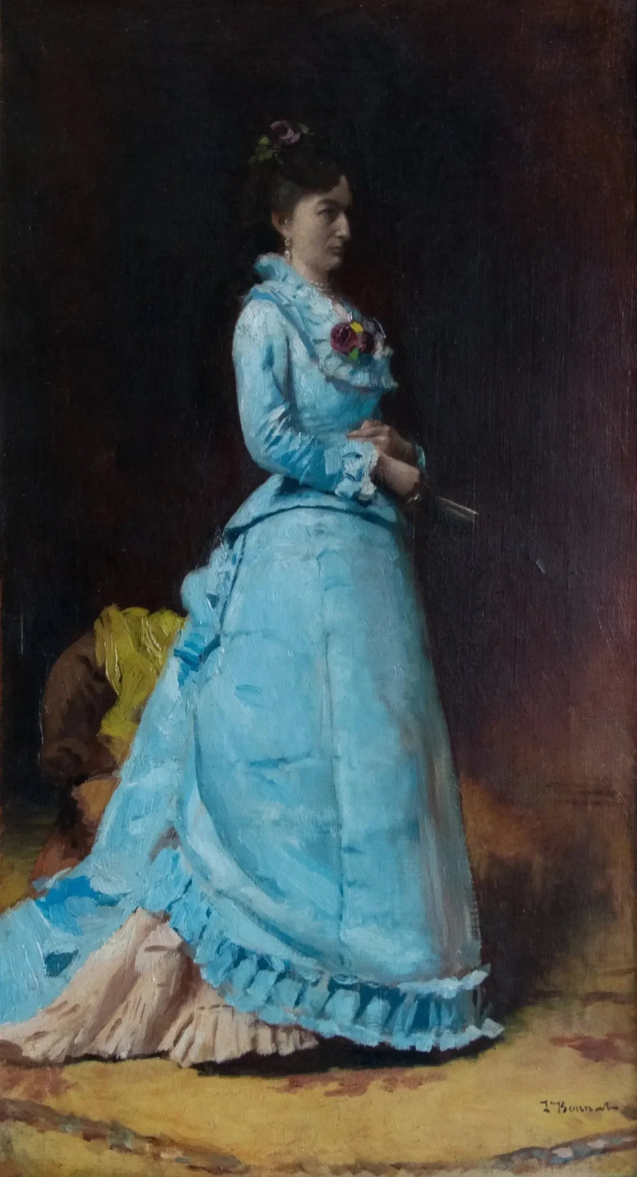 Portrait of a Woman - Léon Bonnat