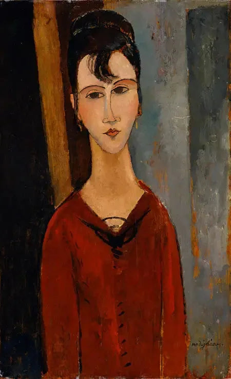 Portrait of a Woman (Mrs. C.D.) - Amedeo Modigliani