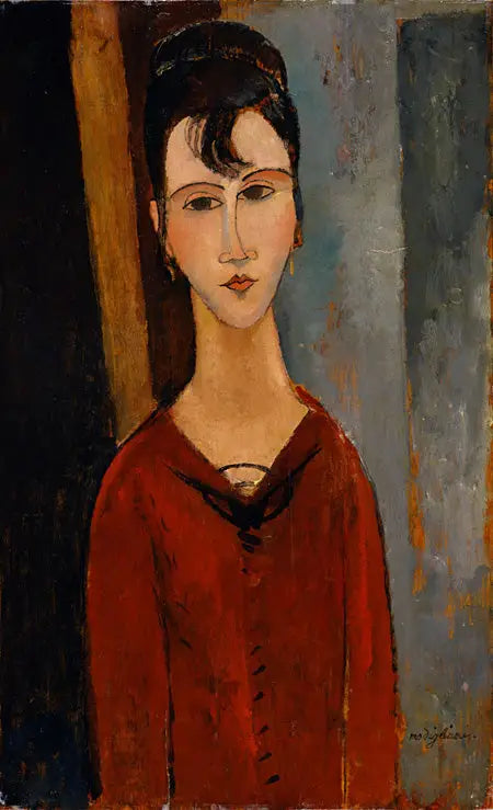 Portrait of a Woman (Mrs. C.D.) - Amedeo Modigliani