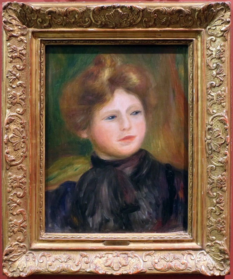 Woman's Portrait - Pierre-Auguste Renoir