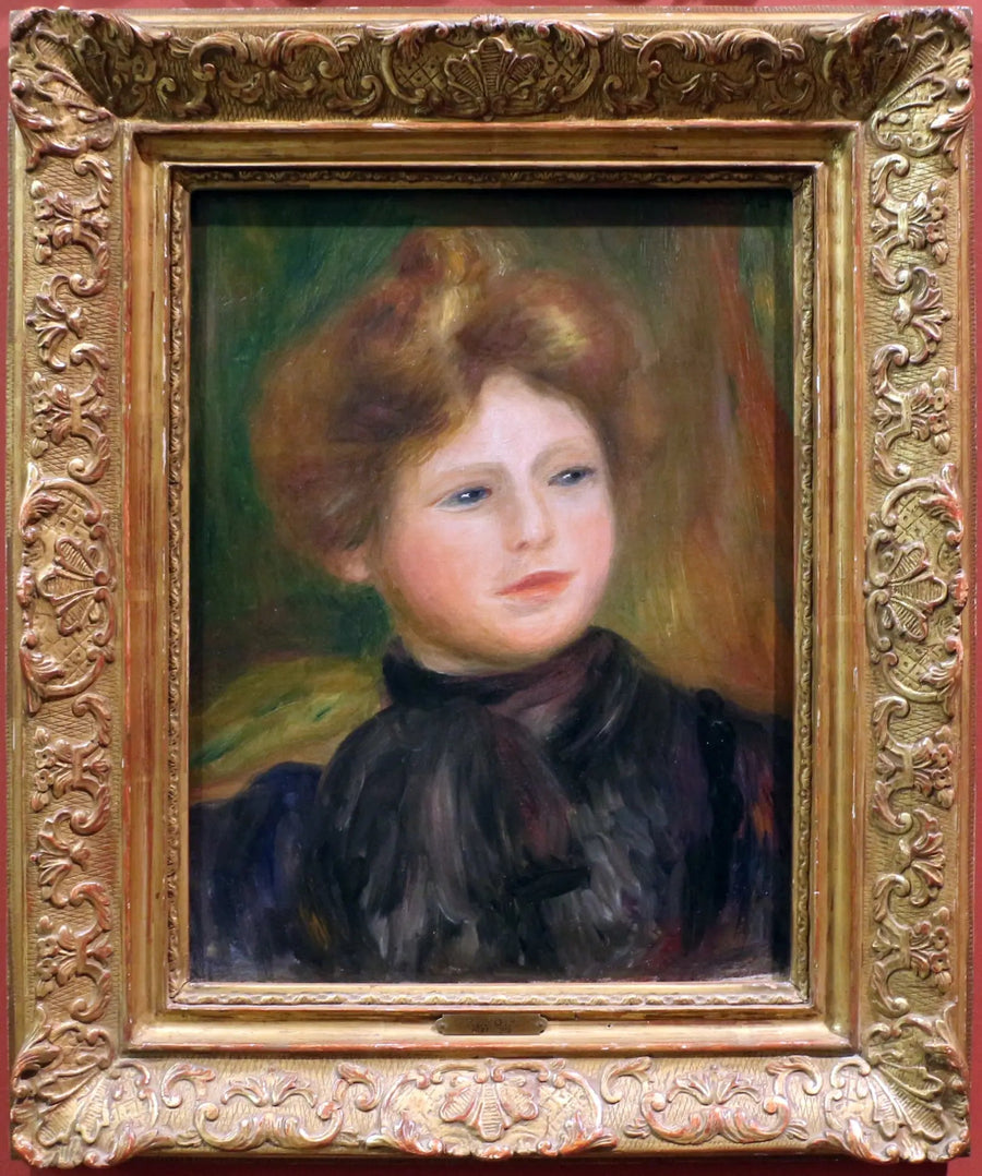 Woman's Portrait - Pierre-Auguste Renoir