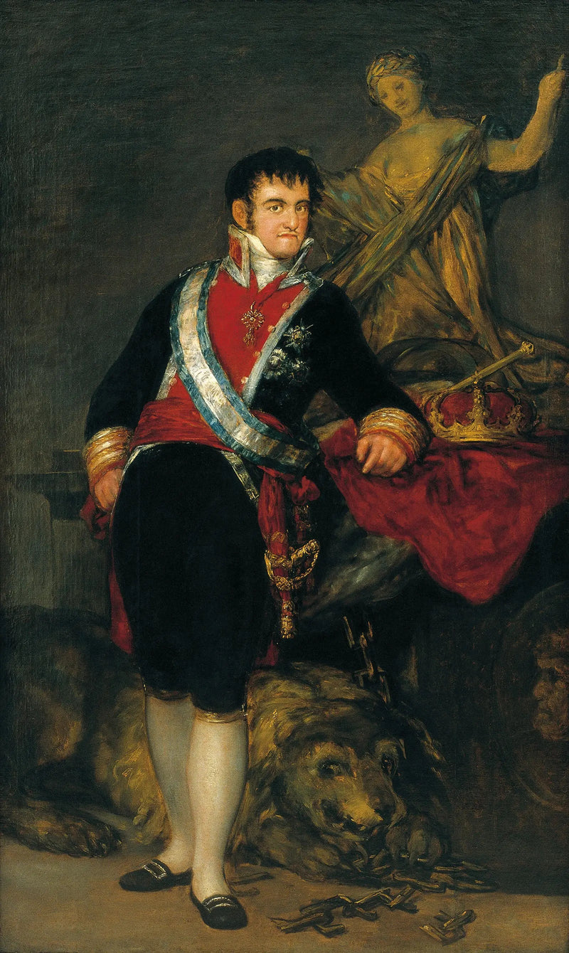 Portrait of Ferdinand VII of Spain - Francisco de Goya