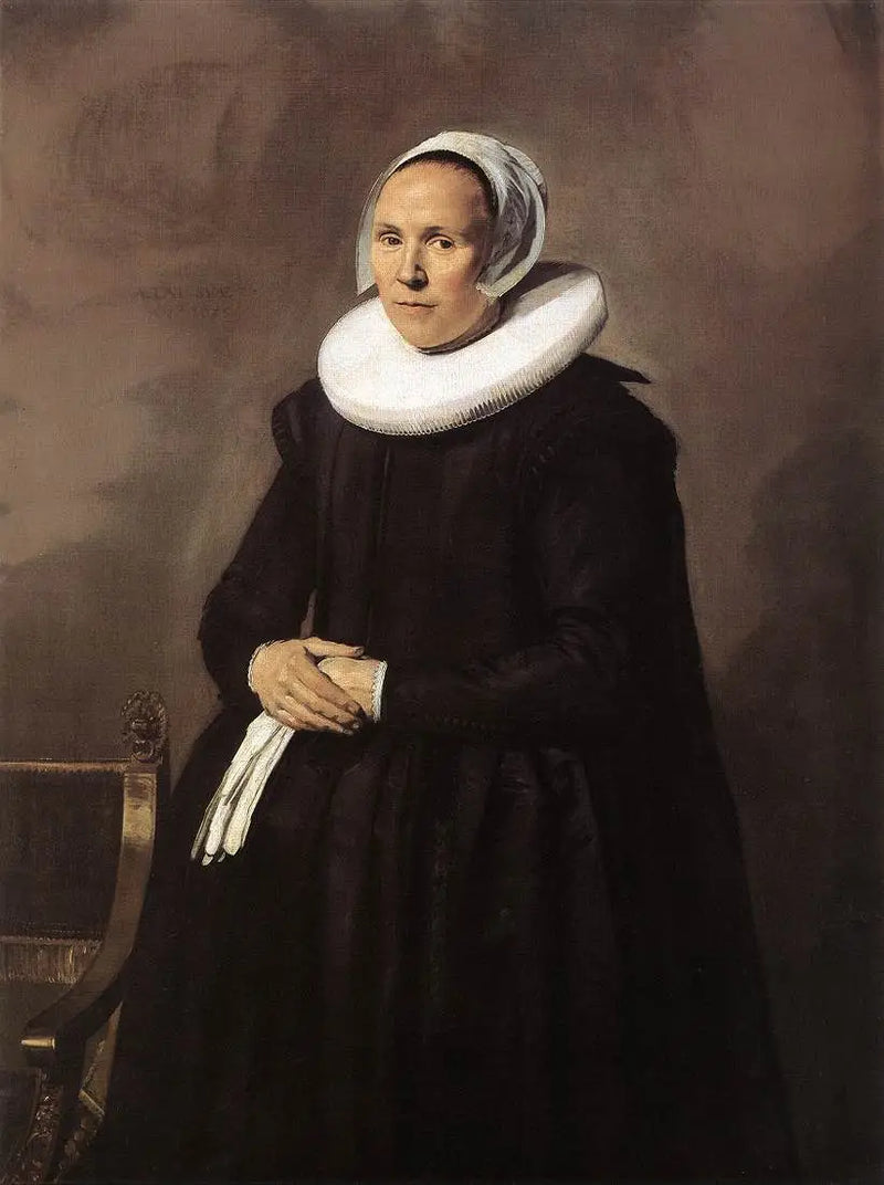 Portrait of Feyna van Steenkiste (....-1640) - Frans Hals