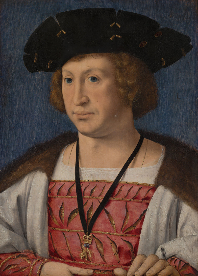 Portrait of Floris van Egmond (1469-1539), Count of Buren and Leerdam - Jan Gossaert