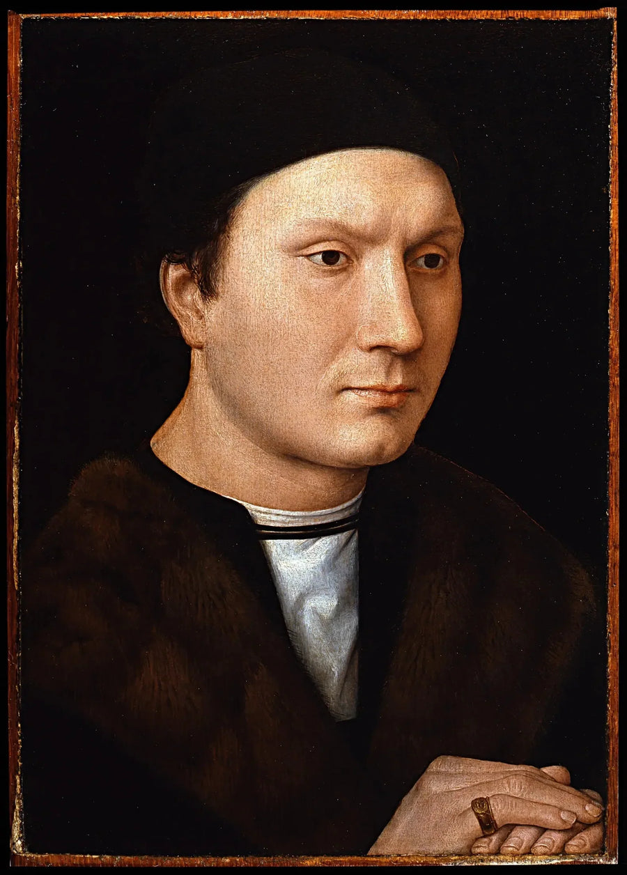 Portrait of Folco Portinari - Hans Memling